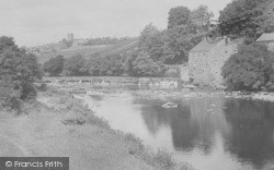 View From The River 1914, Barnard Castle