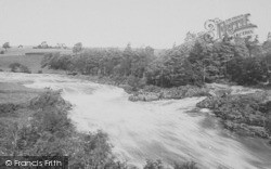 Winchbridge Falls, River Tees 1892, Barnard Castle