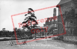 Ye Olde Bell Hotel, Gardens c.1955, Barnby Moor