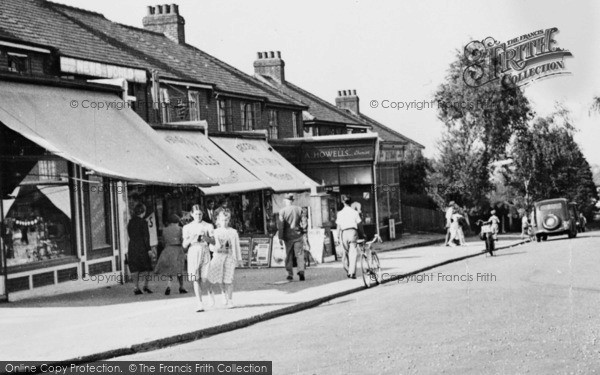 Photo of Barnehurst, Midfield Parade Shops  c.1955