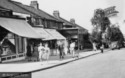Midfield Parade Shops  c.1955, Barnehurst