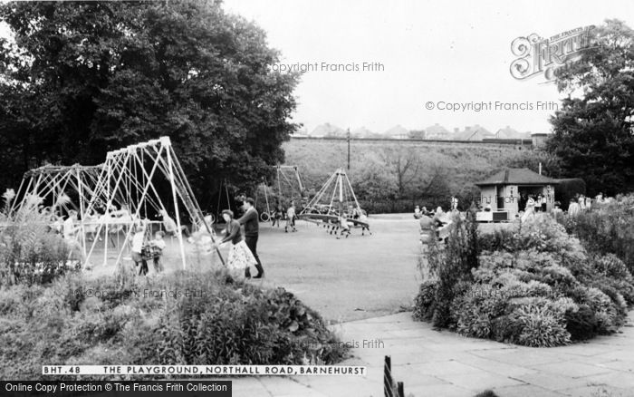 Photo of Barnehurst, The Playground, Northall Road c.1965