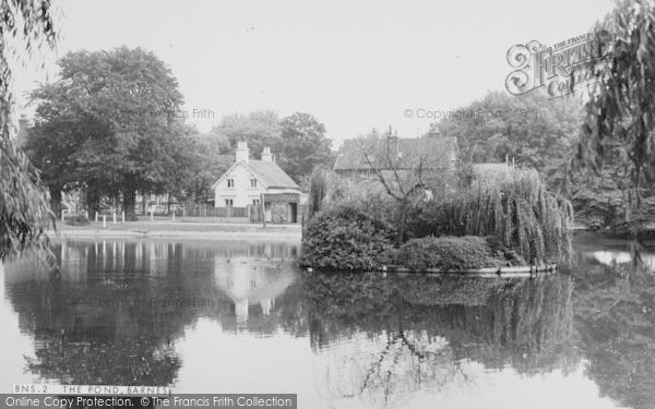 Photo of Barnes, The Pond c.1960