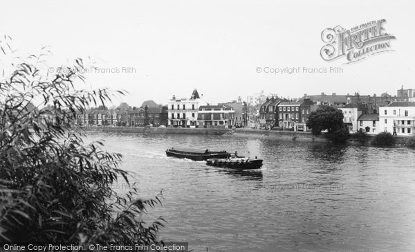 Photo of Barnes, The Thames c.1960