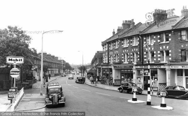 Photo of Barnes, White Hart Lane c.1960
