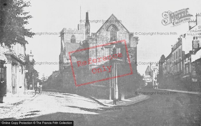 Photo of Barnet, St John The Baptist Church And Middle Row c.1885
