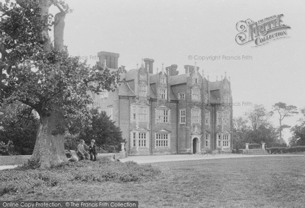 Photo of Barningham Hall, 1922