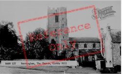 The Church, Kirkby Hill c.1960, Barningham