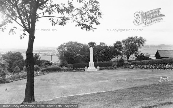 Photo of Barnoldswick, Letcliffe Park c.1955