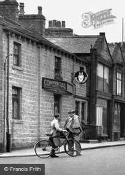Men Chatting By The Commercial Hotel 1952, Barnoldswick
