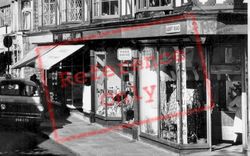 Shop In Albert Road c.1960, Barnoldswick