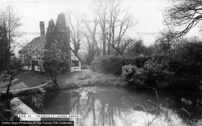 Photo of Barns Green, Sandhills c.1955