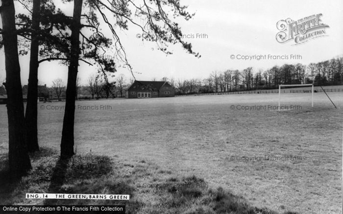 Photo of Barns Green, The Green c.1955