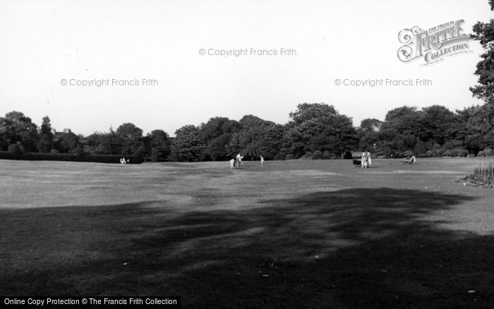 Photo of Barnsley, Locke Park c.1955