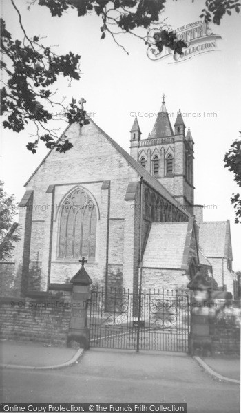 Photo of Barnsley, St Edward's Church c.1955