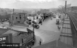 Barnsley, the Bus Station 1955
