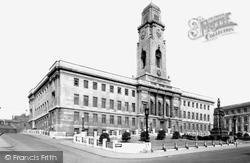 The Town Hall c.1950, Barnsley