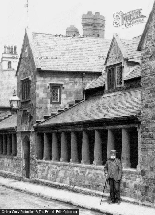 Photo of Barnstaple, Almshouses 1903