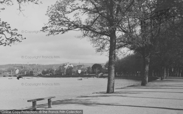 Photo of Barnstaple, Boating Pool c.1955