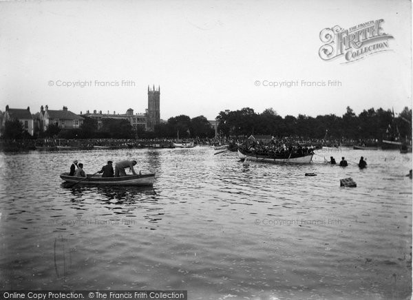 Photo of Barnstaple, Boats On The River Taw 1935