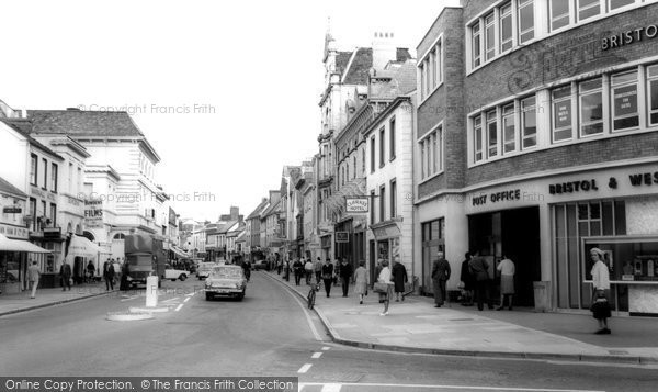 Photo of Barnstaple, Boutport Street c.1965