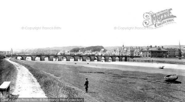 Photo of Barnstaple, Bridge 1890