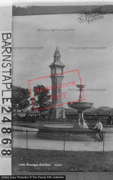 Photo of Barnstaple, Clock Tower 1890