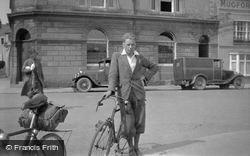 Cyclist c.1930, Barnstaple