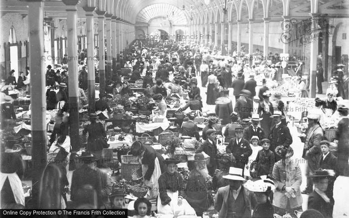 Photo of Barnstaple, Friday Market c.1900