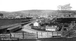 Barnstaple, from above the Railway Station 1874