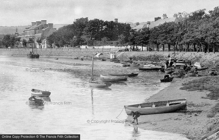 Photo of Barnstaple, From Rock Park 1890