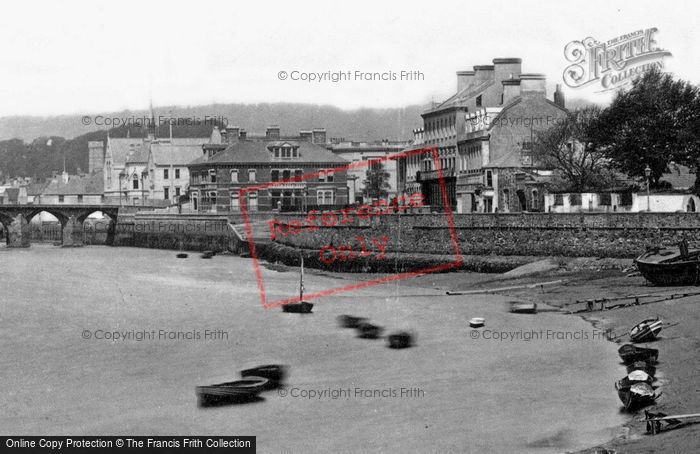 Photo of Barnstaple, From South Walk c.1874