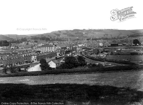 Photo of Barnstaple, From Sticklepath Hill 1929