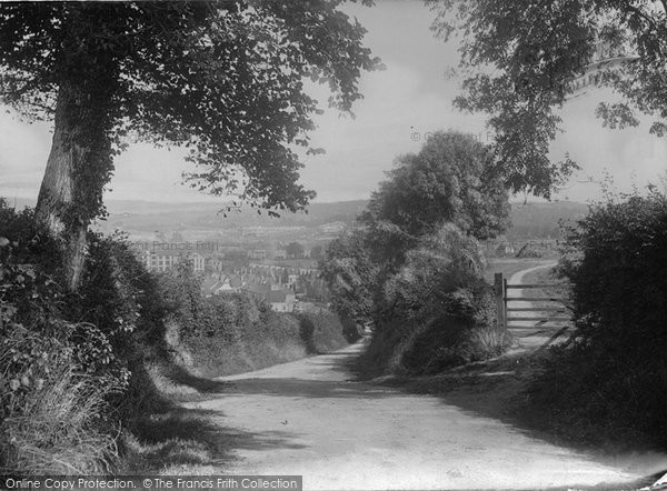 Photo of Barnstaple, From The Old Bideford Road 1912