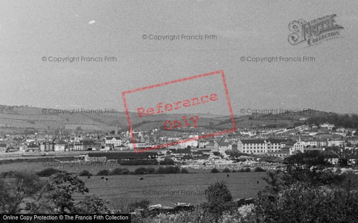 Photo of Barnstaple, General View c.1955
