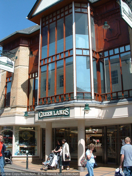 Photo of Barnstaple, Green Lanes Shopping Centre 2004