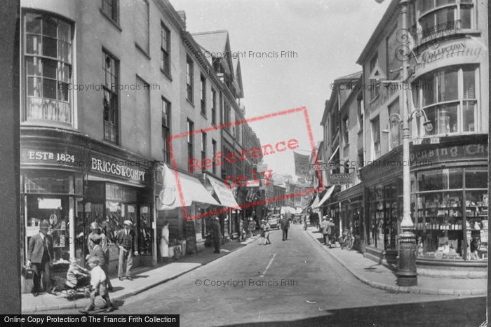 Photo of Barnstaple, High Street 1929