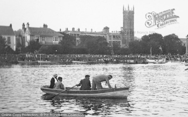 Photo of Barnstaple, Holy Trinity Church And  The River Taw 1935