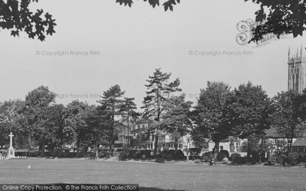 Photo of Barnstaple, In The Park c.1955