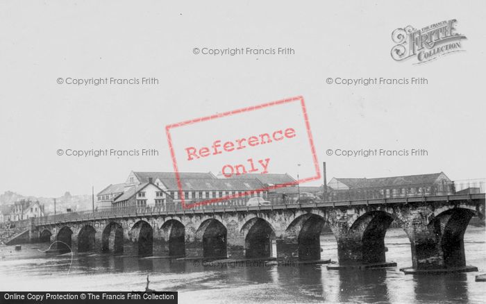 Photo of Barnstaple, Long Bridge 1962