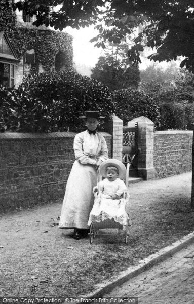 Photo of Barnstaple, Mother And Baby 1906