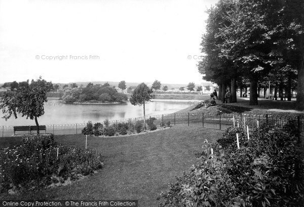 Photo of Barnstaple, North Walk Lake 1894