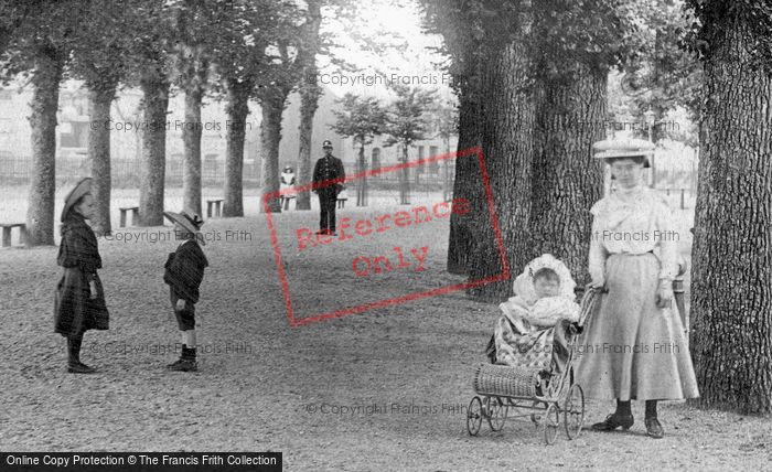 Photo of Barnstaple, People In North Parade 1906