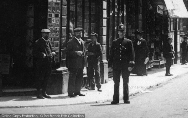 Photo of Barnstaple, Policeman 1903