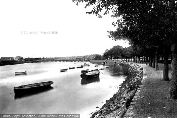 Photo of Barnstaple, River Taw and South Walk 1899