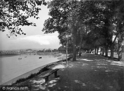 River Taw And South Walk 1935, Barnstaple