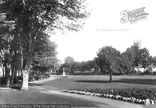 Photo of Barnstaple, Rock Park 1923