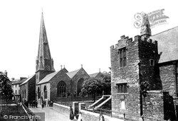 St Peter's Church And St Anne's Chapel 1890, Barnstaple