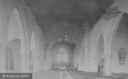St Peter's Church Interior 1890, Barnstaple