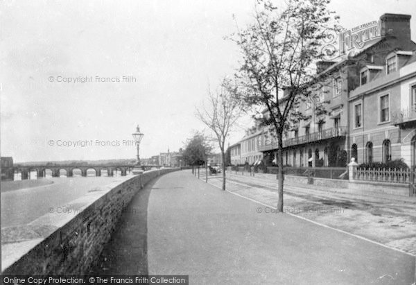 Photo of Barnstaple, Taw Vale Parade 1900